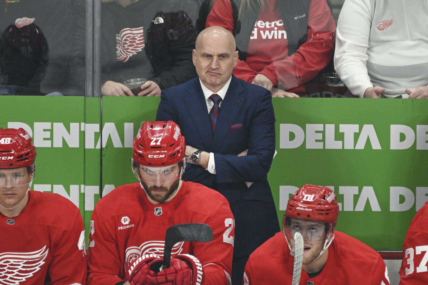 Blues Red Wings Hockey